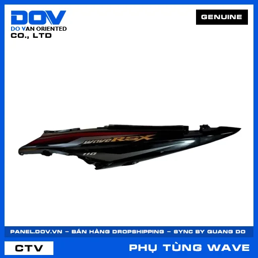 BỘ ỐP SƯỜN TRÁI *NH431* WAVE — 64650K03M60ZD
