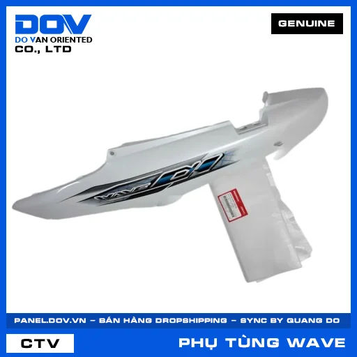 BỘ ỐP SƯỜN TRÁI *NHB55P* WAVE ALPHA 110 — 64650K89V90ZB