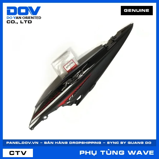 BỘ ỐP SƯỜN TRÁI *NHB55* WAVE — 64650K90V80ZB