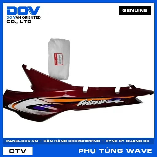 BỘ ỐP SƯỜN TRÁI *R203M* WAVE, WAVE ALPHA — 64650KRS860ZJ