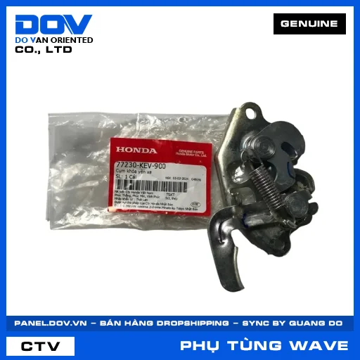 CỤM KHÓA YÊN XE WAVE ALPHA — 77230KEV900