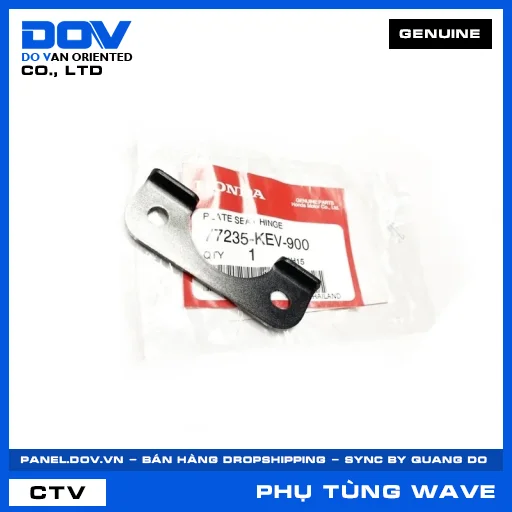 TẤM BẮT BẢN LỀ YÊN XE WAVE ALPHA — 77235KEV900