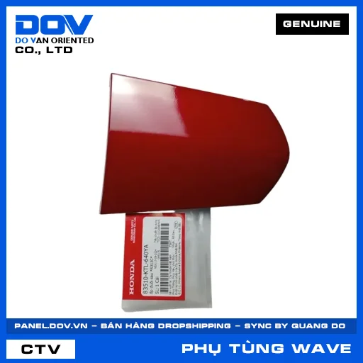 ỐP ĐUÔI SAU *R313C* WAVE, WAVE ALPHA — 83510KTL640YA