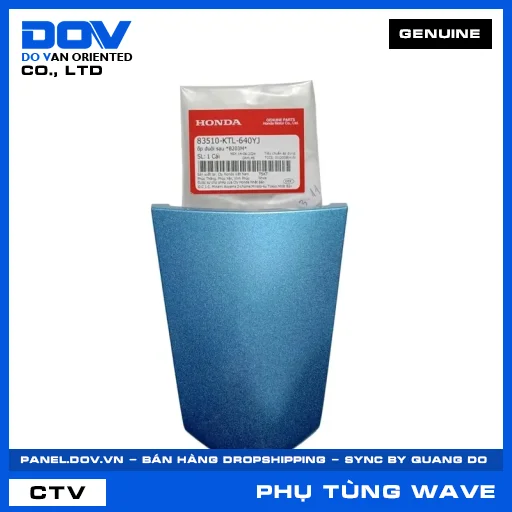 ỐP ĐUÔI SAU *B203M* WAVE, WAVE 100 — 83510KTL640YJ