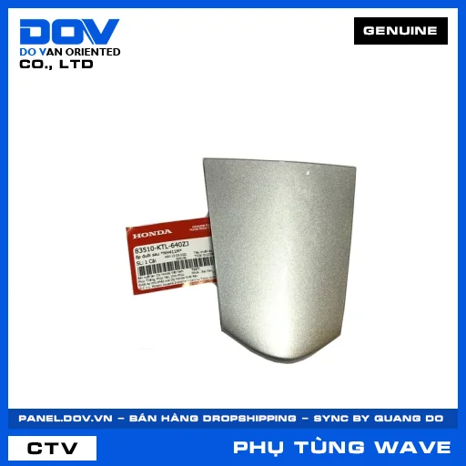 ỐP ĐUÔI SAU *NH411M* WAVE, WAVE 100, WAVE ALPHA — 83510KTL640ZJ
