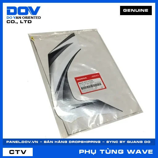 TEM ỐP TRƯỚC PHẢI *NHA96P* WAVE RSX 110 — 86641K03V70ZA