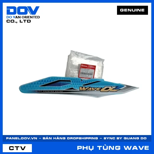 TEM ỐP SƯỜN PHẢI *B203* WAVE ALPHA 110 — 86644K89V00ZB