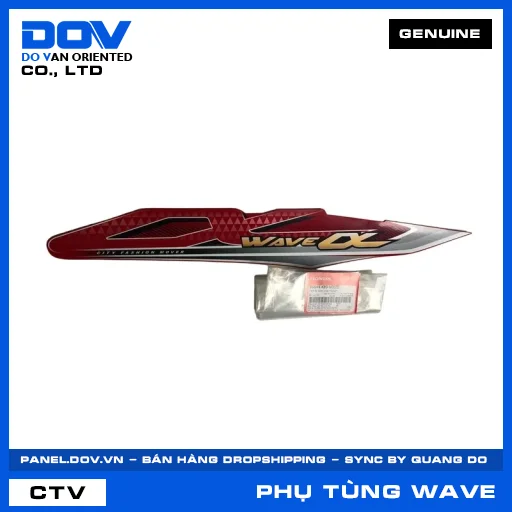 TEM ỐP SƯỜN PHẢI *R263* WAVE ALPHA 110 — 86644K89V00ZE