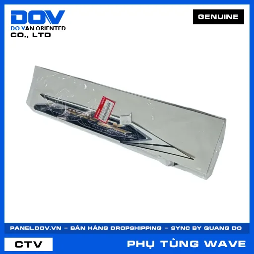 TEM ỐP SƯỜN PHẢI *NHB25M* WAVE ALPHA 110 — 86644K89V20ZD