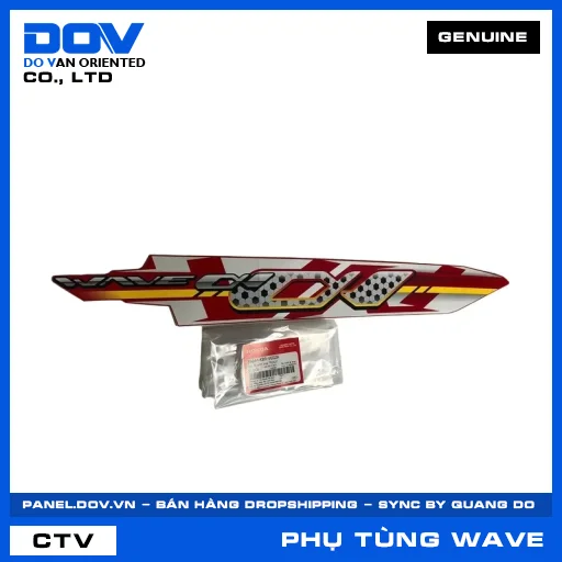 TEM ỐP SƯỜN PHẢI *R263* WAVE ALPHA 110 — 86644K89V60ZA