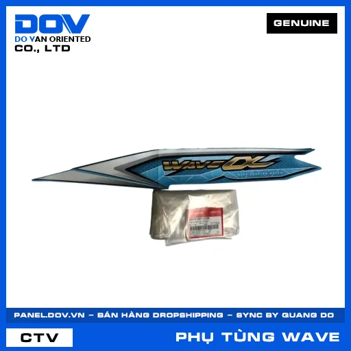 TEM ỐP SƯỜN TRÁI *B203M* WAVE ALPHA 110 — 86645K89V20ZB