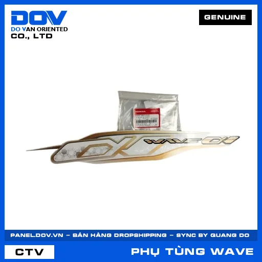 TEM ỐP SƯỜN TRÁI *NHB55* WAVE ALPHA 110 — 86645K89V50ZC