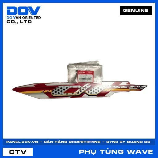 TEM ỐP SƯỜN TRÁI *R263* WAVE ALPHA 110 — 86645K89V60ZA