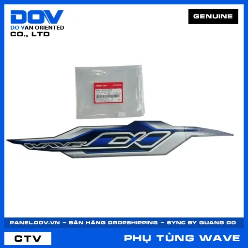 TEM ỐP SƯỜN TRÁI *PB421* WAVE ALPHA 110 — 86645K89V70ZA