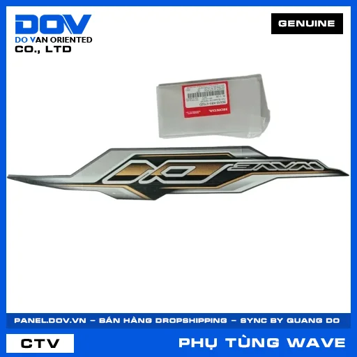 TEM ỐP SƯỜN TRÁI *NHA76* WAVE ALPHA 110 — 86645K89V70ZD
