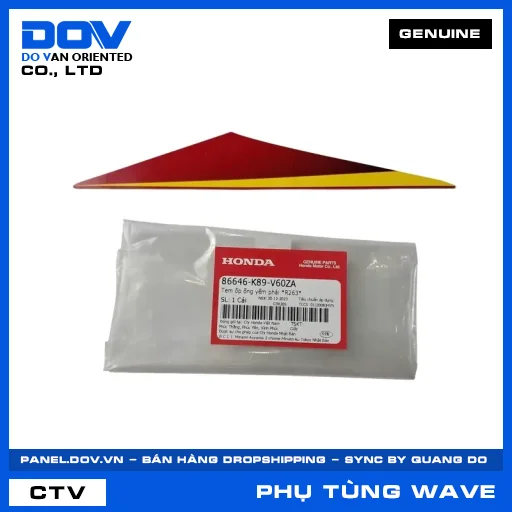 TEM ỐP ỐNG YẾM PHẢI *R263* WAVE ALPHA 110 — 86646K89V60ZA