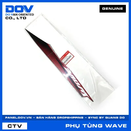 TEM A, ỐP SƯỜN PHẢI *NHA69* WAVE RSX 110 — 86647K07940ZF