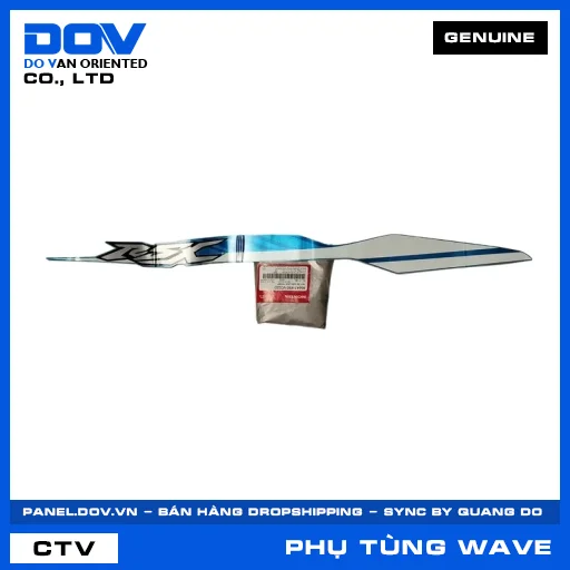 TEM ỐP SƯỜN PHẢI *B189* WAVE RSX 110 — 86647K90VC0ZD