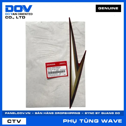 TEM ỐP TRƯỚC PHẢI *R313C* WAVE RSX 110 — 87101KWWB20ZA