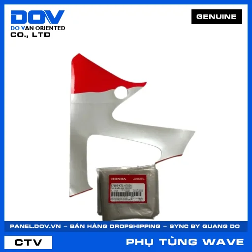 TEM ỐP YẾM PHẢI *PB373M* WAVE ALPHA — 87103KTL670ZA