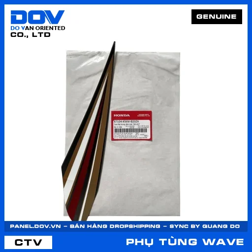TEM ỐP TRUNG TÂM TRÁI *R313C* WAVE RSX 110 — 87104KWWB20ZA