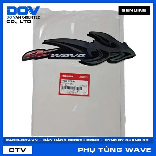 TEM ỐP SƯỜN PHẢI WAVE ALPHA — 87106KVR910