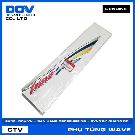 TEM ỐP SƯỜN PHẢI *B142P* WAVE ALPHA — 87107KRS900ZC