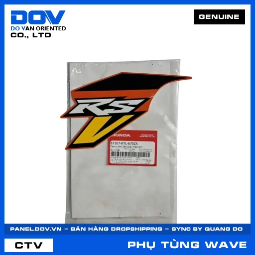 TEM B CÁNH YẾM PHẢI *PB373M* WAVE ALPHA — 87107KTL670ZA