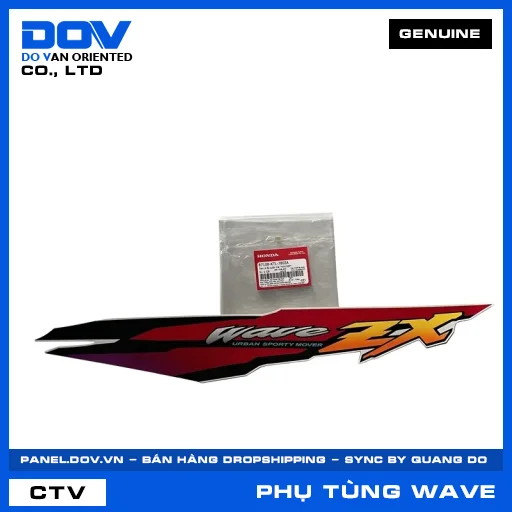 TEM A ỐP SƯỜN TRÁI *NH193P* WAVE ALPHA — 87108KTL780ZA