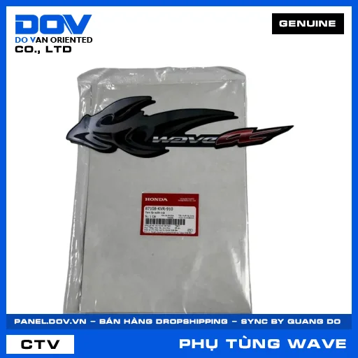 TEM ỐP SƯỜN TRÁI WAVE ALPHA — 87108KVR910