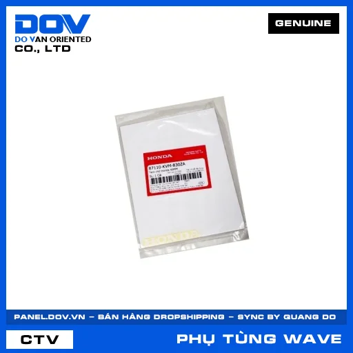 TEM CHỮ HONDA 60MM WAVE ALPHA 110, WAVE RSX 110 — 87110KVM830ZA