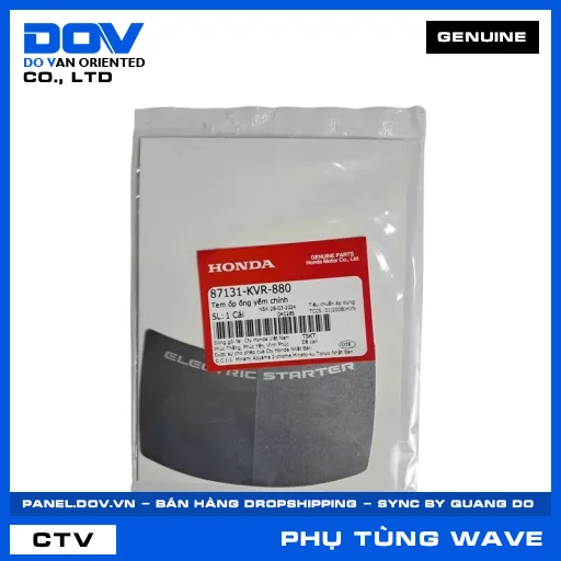 TEM ỐP ỐNG YẾM CHÍNH WAVE ALPHA — 87131KVR880