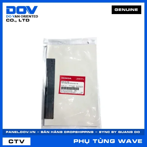 TEM THÔNG SỐ LỐP & XÍCH TẢI (sên) WAVE 100, WAVE ALPHA — 87505KTL680