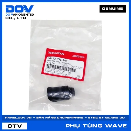 Chụp cao su ốc khoá gương (kiếng) WAVE 100, WAVE ALPHA — 88113KTL740