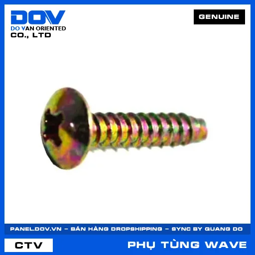 VÍT TỰ REN 3X14 WAVE 100, WAVE ALPHA — 90101KY6008
