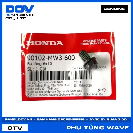 BU LÔNG 6X10 WAVE ALPHA — 90102MW3600