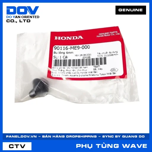 BU LÔNG 6MM WAVE 100, WAVE ALPHA — 90116ME9000