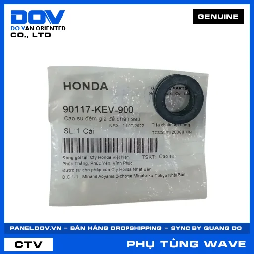 CAO SU ĐỆM GIÁ ĐỂ CHÂN SAU WAVE ALPHA — 90117KEV900