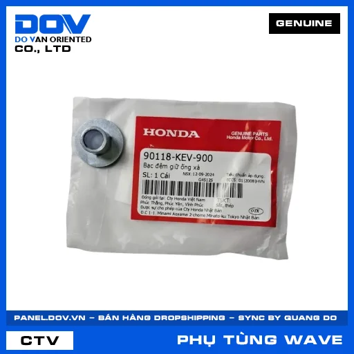 BẠC ĐỆM GIỮ ỐNG XẢ (pô) WAVE ALPHA — 90118KEV900
