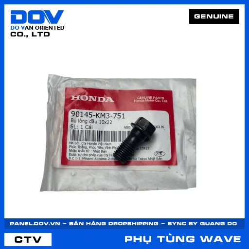 BU LÔNG DẦU 10X22 WAVE ALPHA, WAVE RSX 110 — 90145KM3751