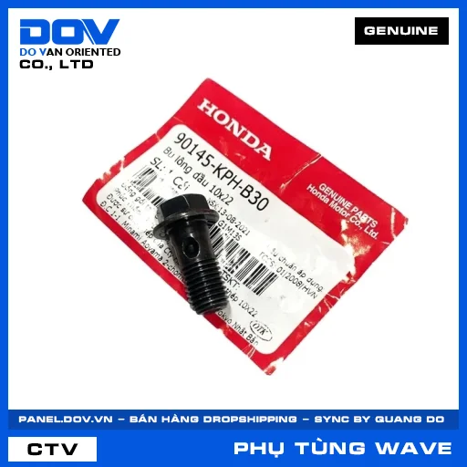 BU LÔNG DẦU 10X22 WAVE ALPHA, WAVE RSX 110 — 90145KPHB30