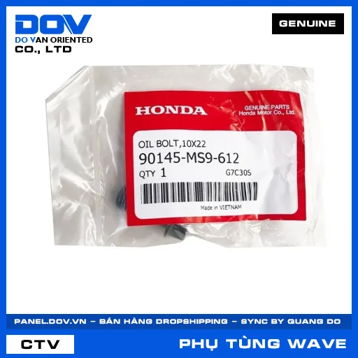 CHỐT DẦU 10X22 WAVE ALPHA — 90145MS9612
