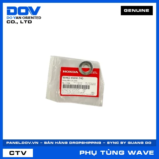 VÒNG ĐỆM 14.1MM WAVE ALPHA 110, WAVE RSX 110 — 90462KWW740