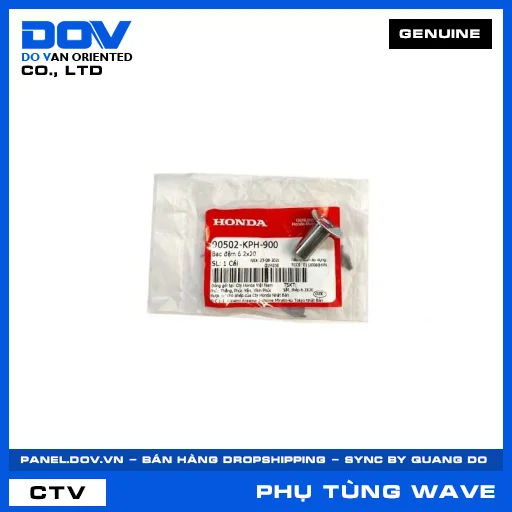 BẠC ĐỆM 6.2X20 WAVE 100, WAVE ALPHA, WAVE ALPHA 110, WAVE RSX 110 — 90502KPH900