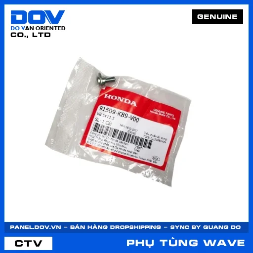 VÍT 5X11.5 WAVE ALPHA 110 — 91509K89V00