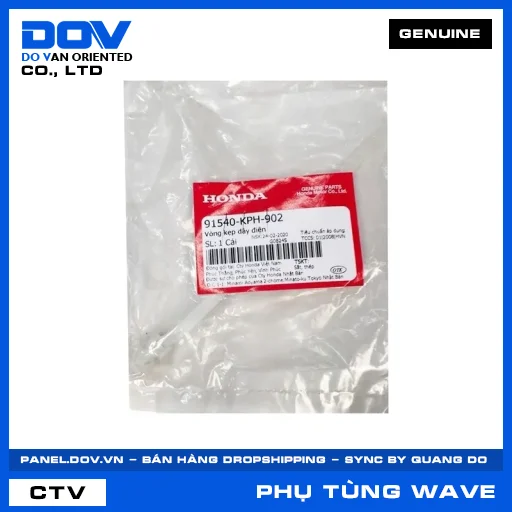 VÒNG KẸP DÂY ĐIỆN WAVE 100, WAVE ALPHA — 91540KPH902