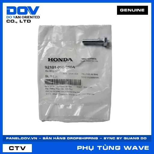 BU LÔNG 6X25 WAVE 100, WAVE ALPHA — 92101060250A