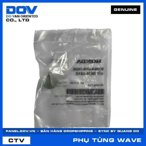 VÍT ĐỆM 6X15 WAVE ALPHA — 938940601608