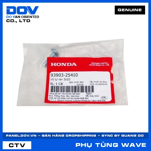 VÍT TỰ REN 5X20 WAVE ALPHA — 9390325410
