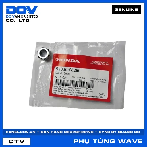 ĐAI ỐC 8MM WAVE ALPHA — 9403008280